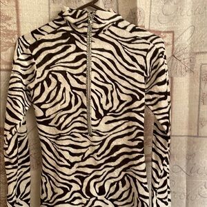Skea Shimmies Zebra Print Jacket